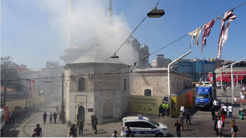 Taksim Meydanı’nda Korkutan Patlama Panik Yaşandı