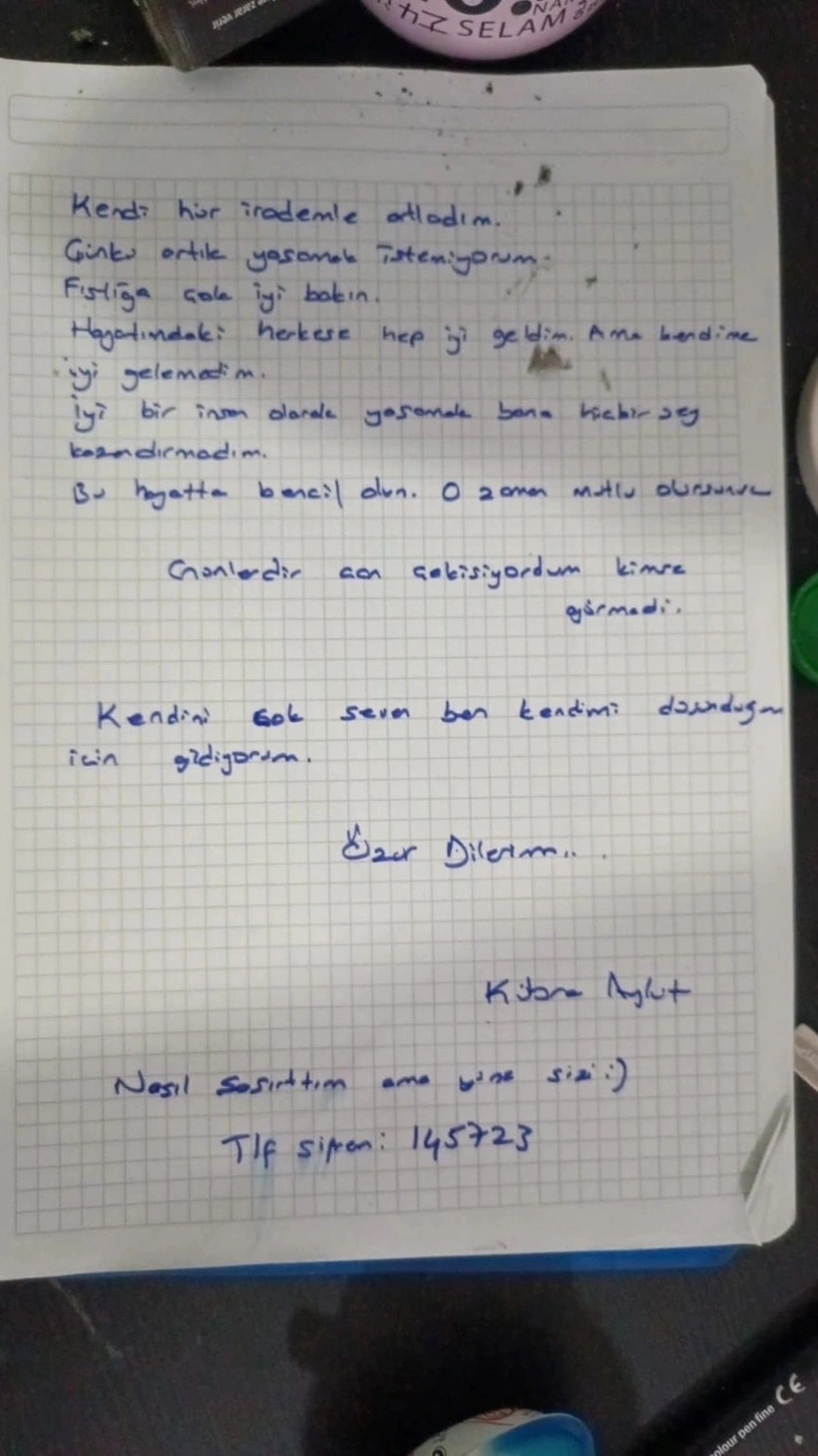 İntihar Mektubu