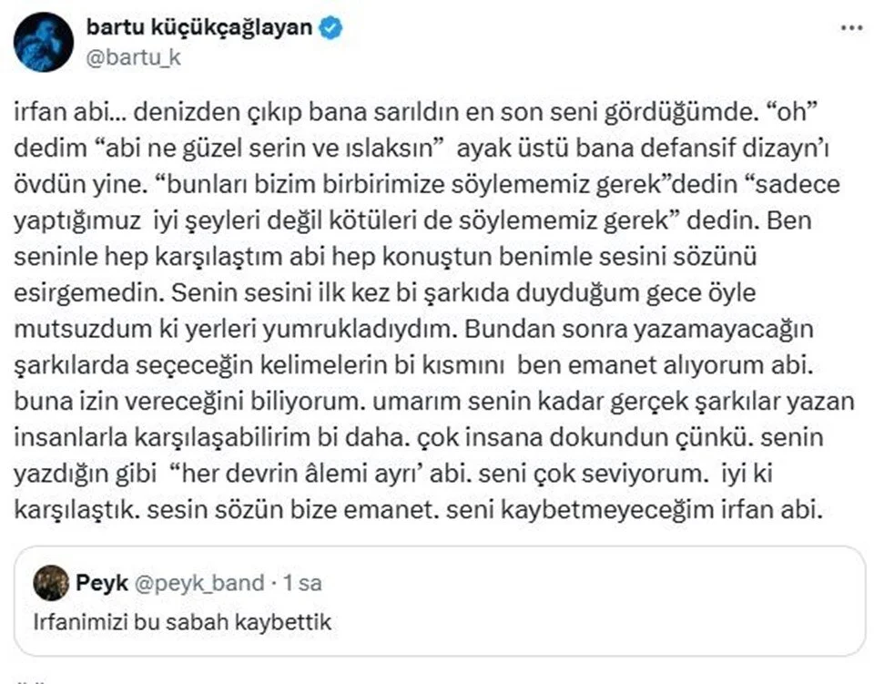 Bartu Küçük Çağlayan