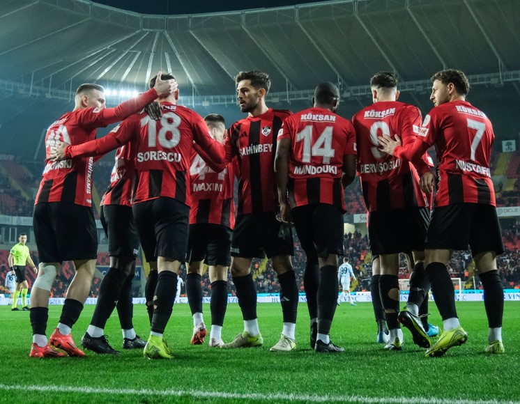 Gaziantep FK'da ilk yarıda hangi futbolcu kaç gol attı? İşte detaylar..