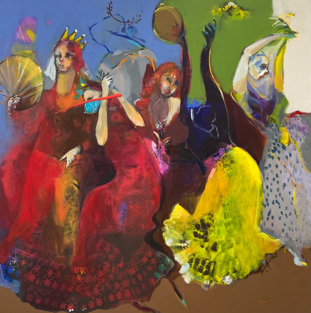Ressam Nurgül Ferahoğlu Nun Eserleri̇nden (1)