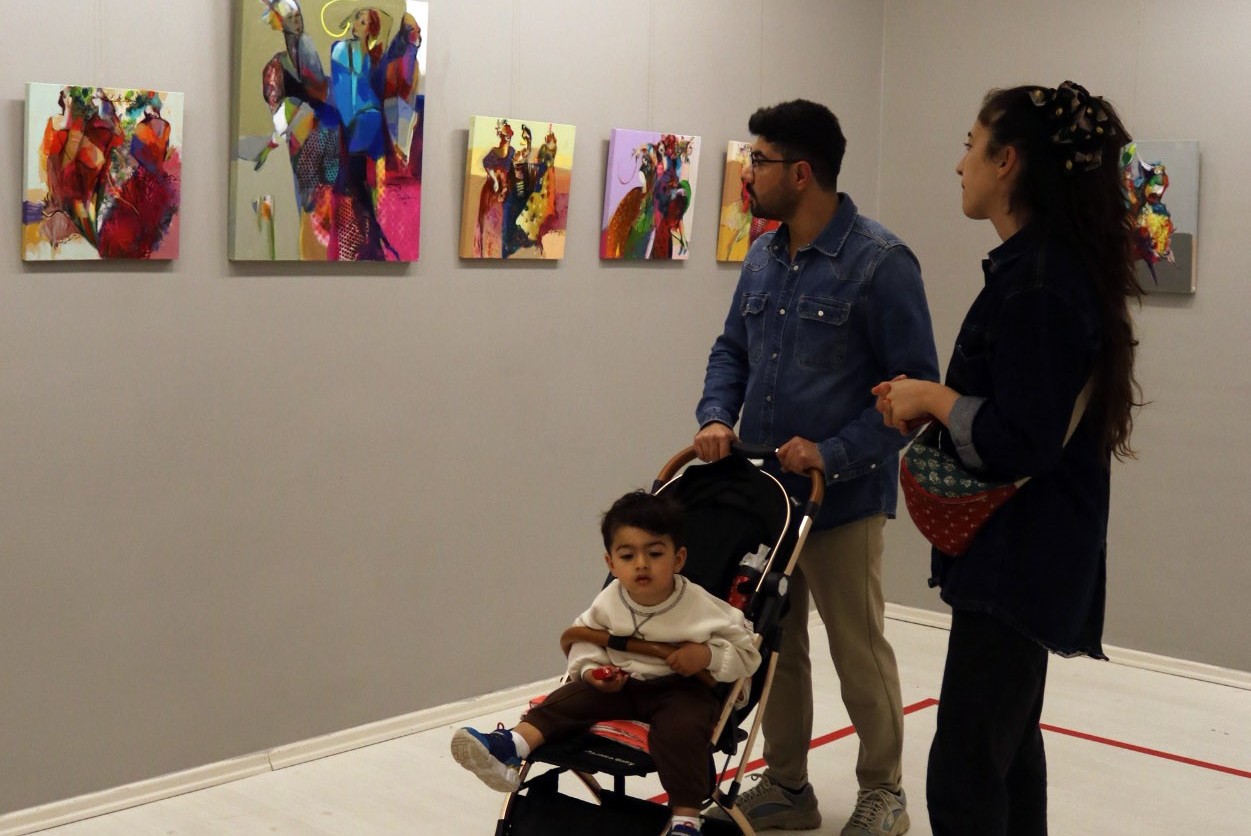 Ferahoğlundan Sanko Sanat Galerisi’nde Resim Sergisi (1)-1