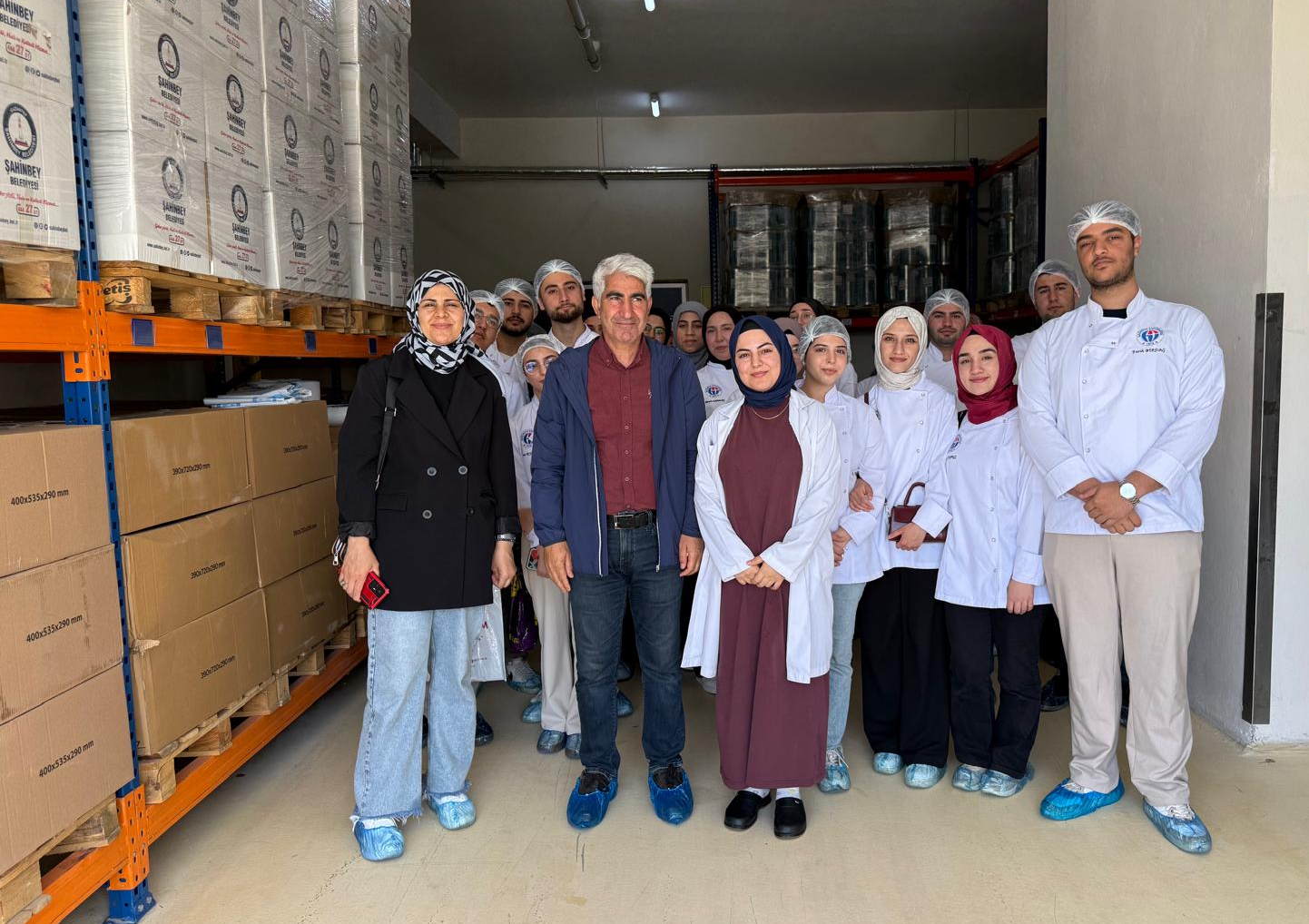 Gastronomi̇ Öğrenci̇leri̇nden Şahi̇nbey Beledi̇yesi̇ Aşevi̇’ne Tekni̇k Gezi̇ 2