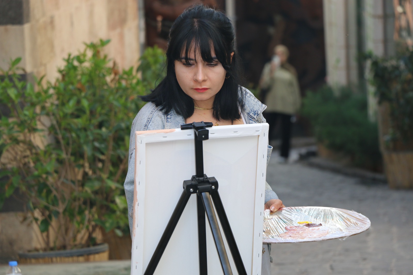 Gaziantep’in Sokaklarını Tuvaline Yansıtıyor (5)