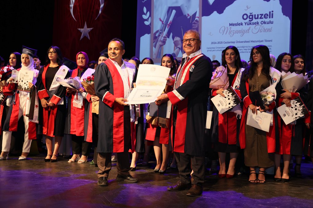 Oğuzeli̇ Myo Mezuni̇yet Töreni̇ 4