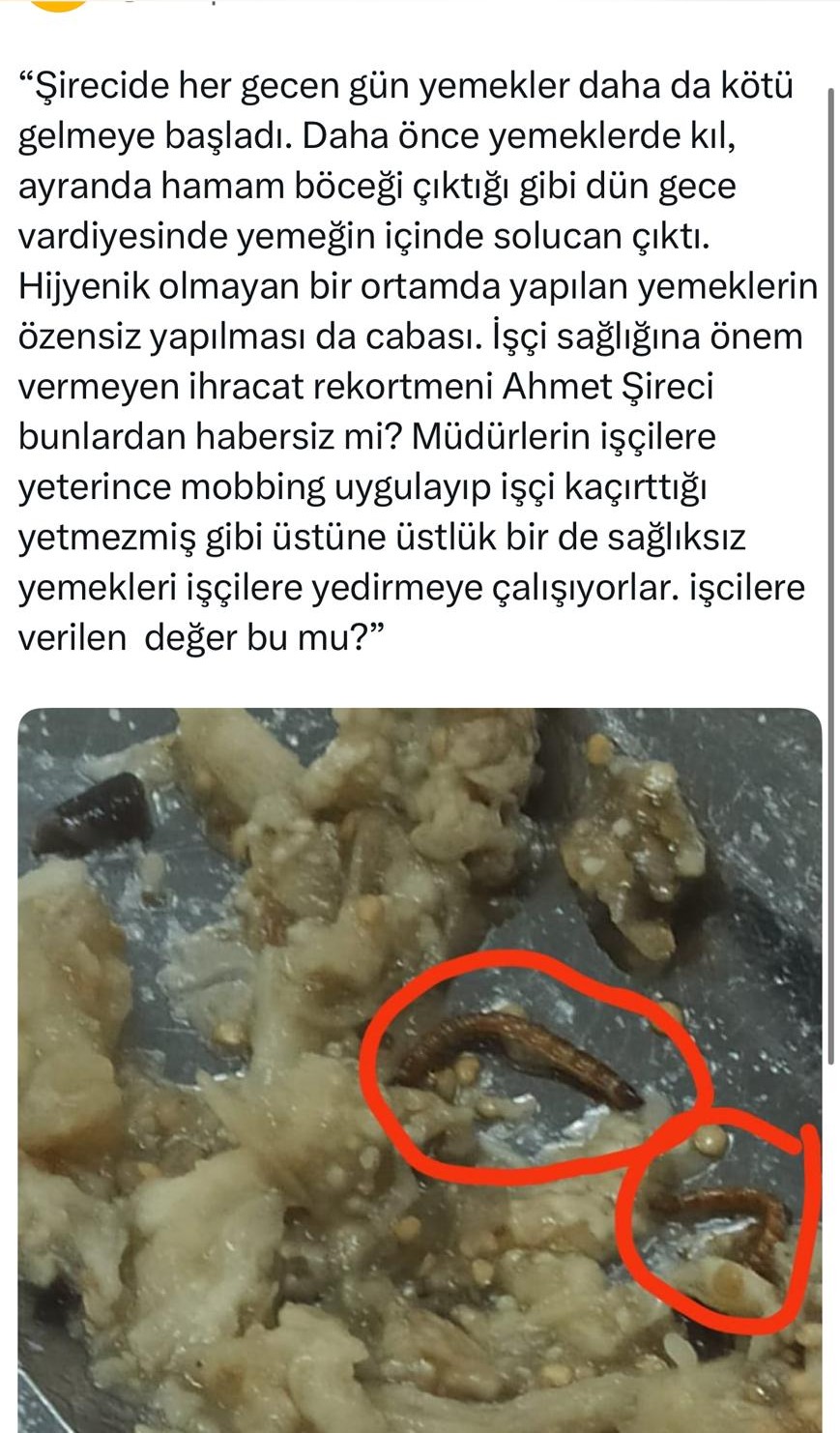 Yemekhanede Şok Görüntü