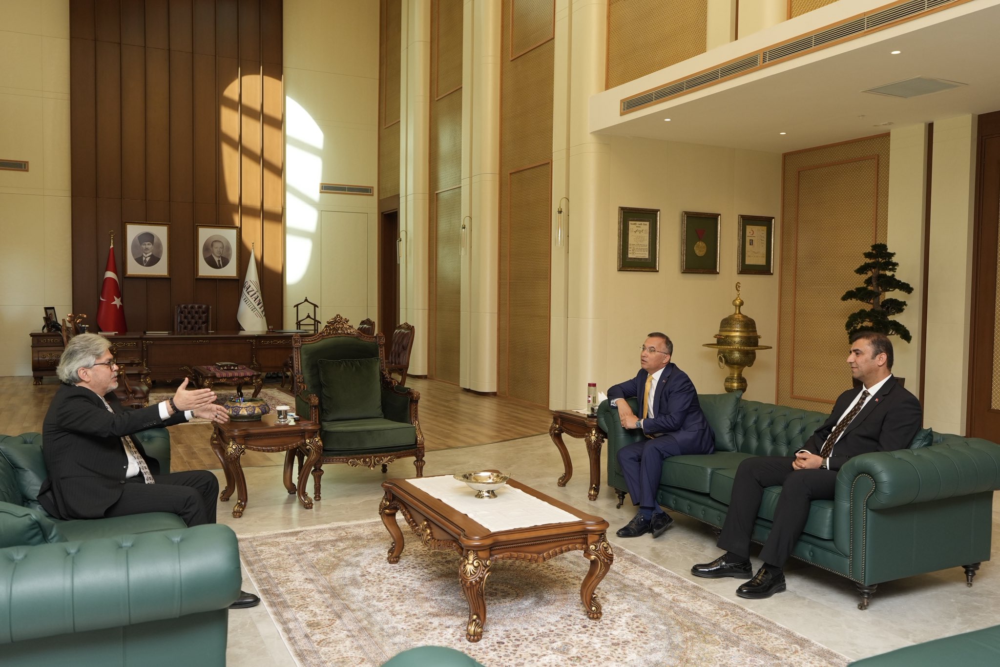 Meb Yardımcısı Yelkenci Ve Çeber Bir Araya Geldi1