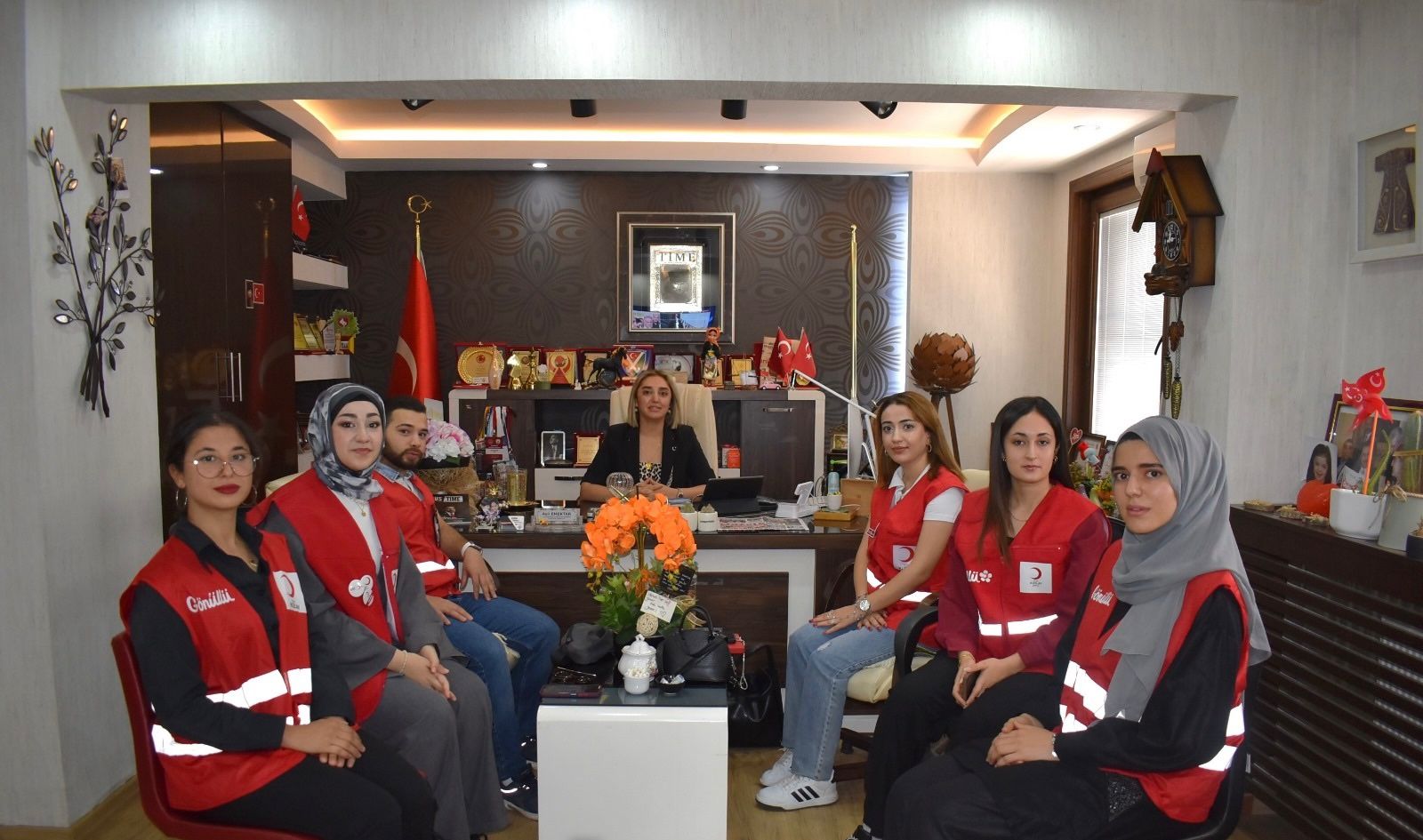 Şahinbey Genç Kızılay'dan Emektar'a Anlamlı Ziyaret (1)