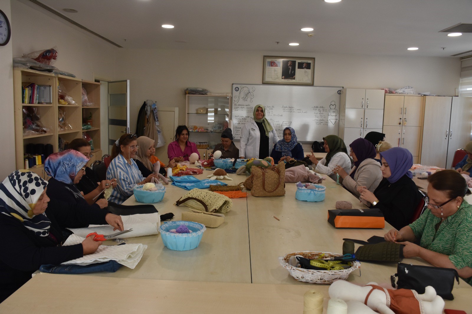 Şahinbey'de Japon El Sanatı Kadınlara Gelir Sağlıyor (4)
