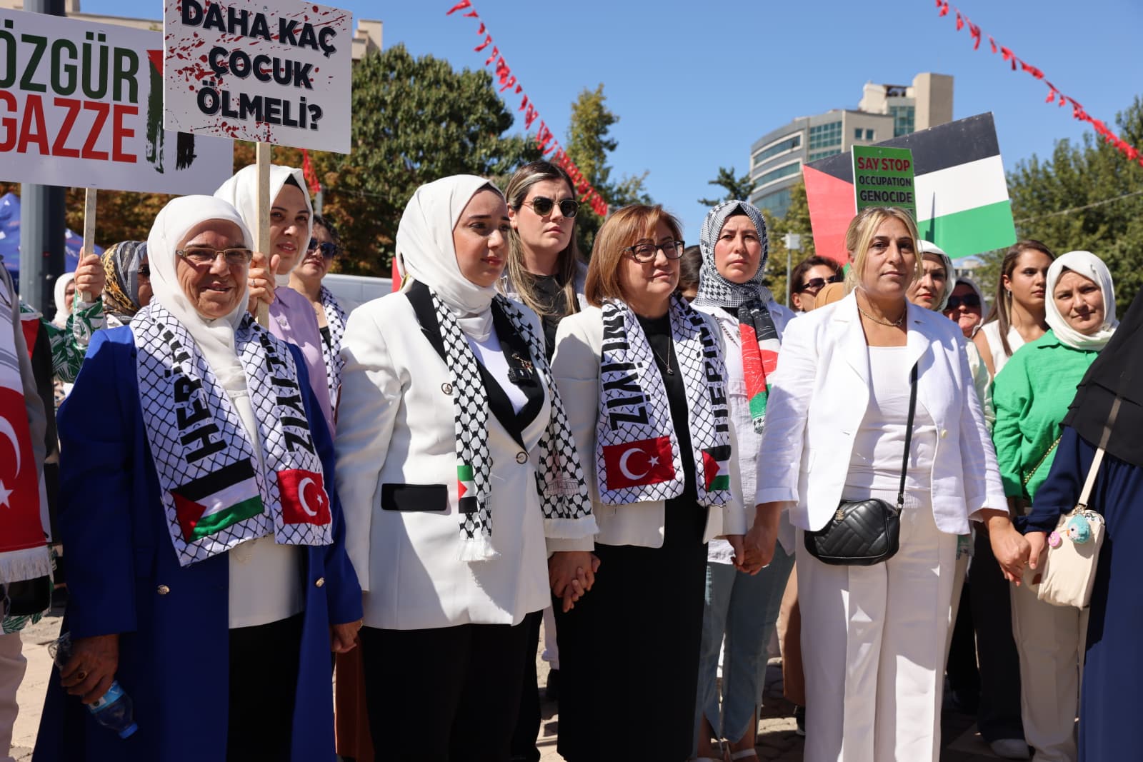Gaziantep, Gazze İçin Tek Yürek Oldu!-1