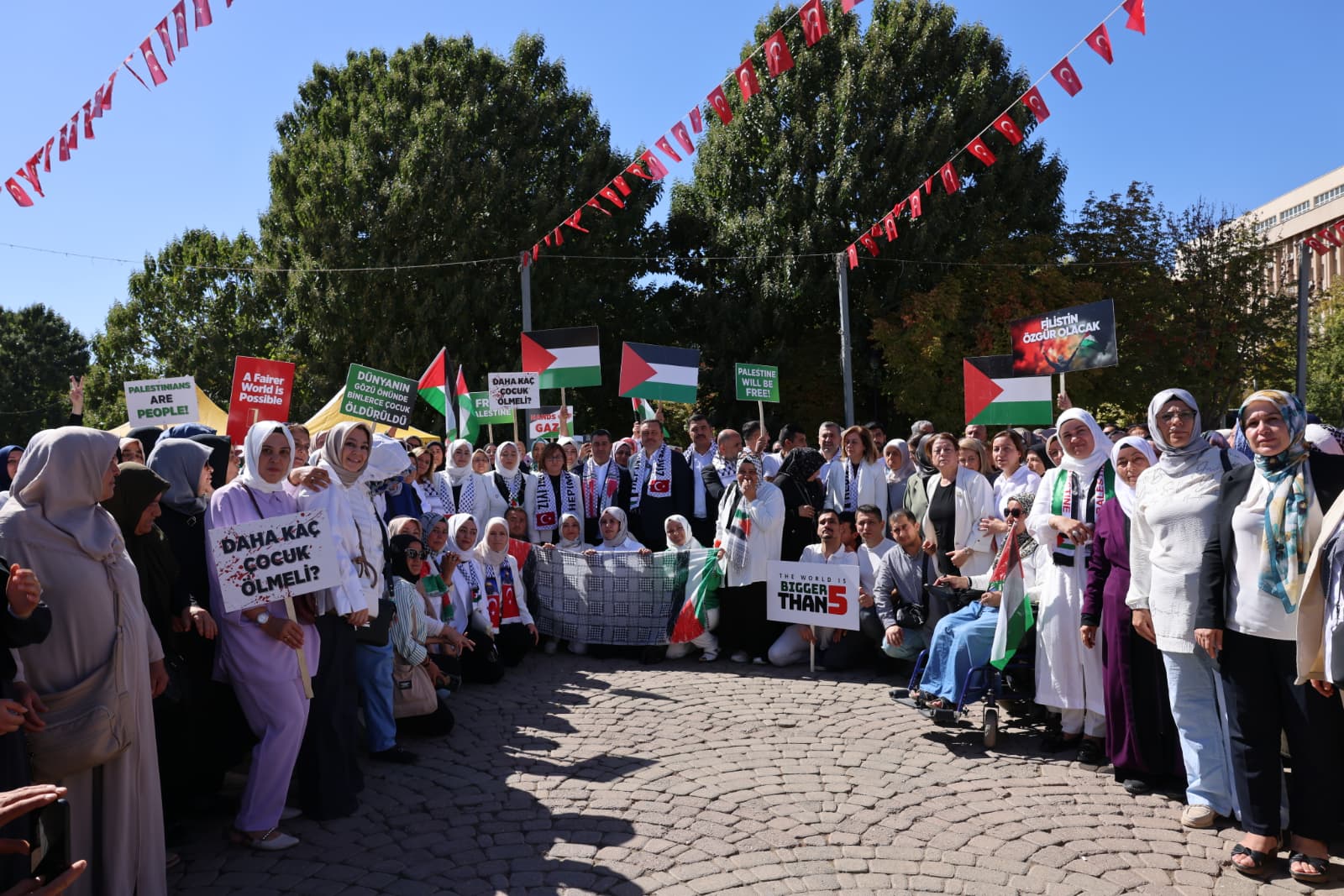 Gaziantep, Gazze İçin Tek Yürek Oldu!