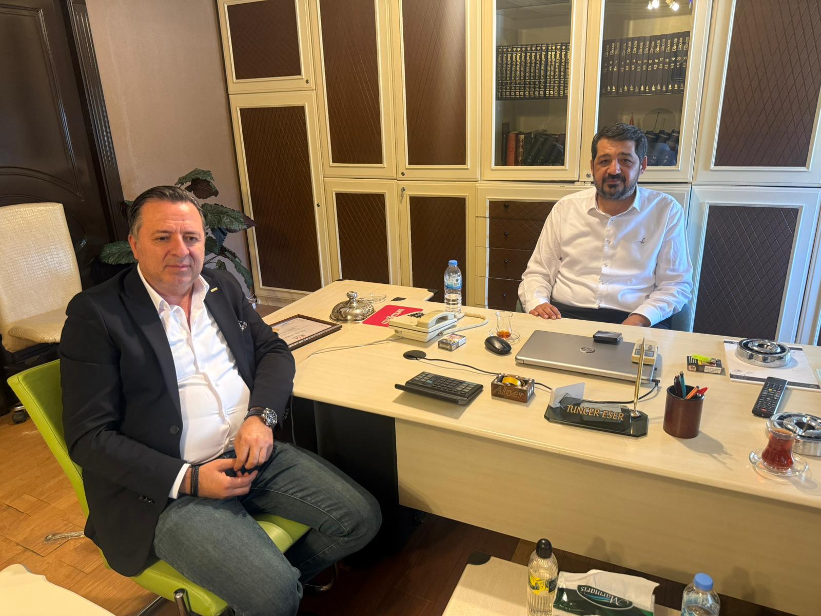 Gaziantep Tüccarlar Kulübü’nden Tuncer Eser’e Ziyaret (3)