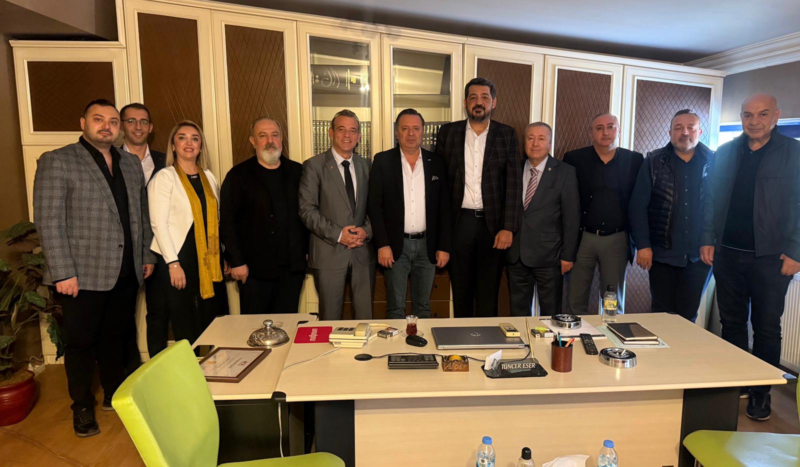 Gaziantep Tüccarlar Kulübü’nden Tuncer Eser’e Ziyaret (4)