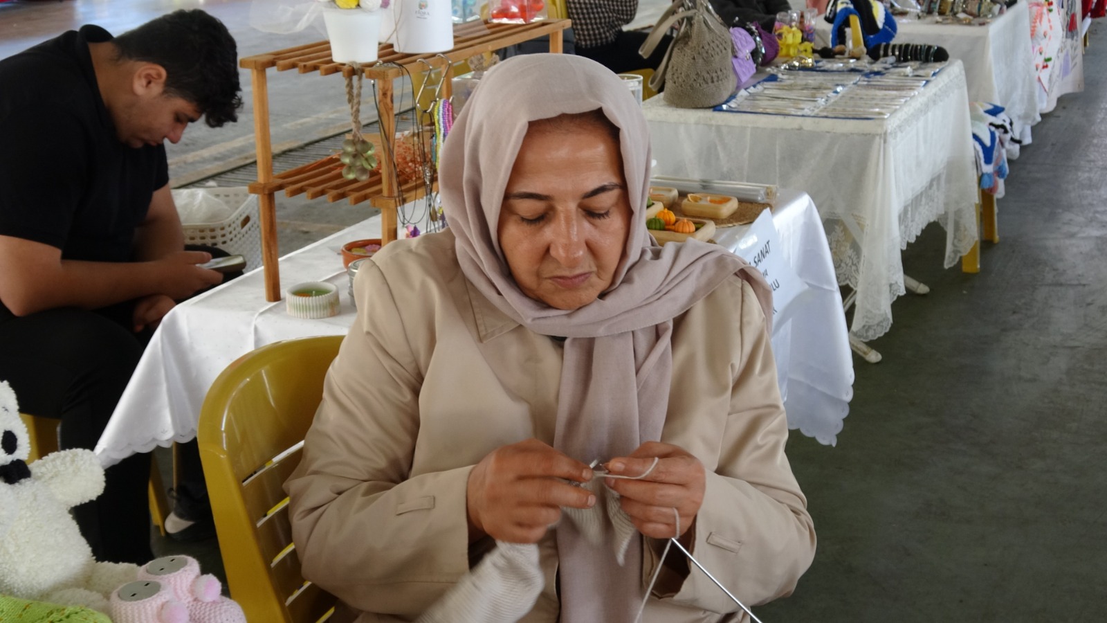 Üreten Kadınlar Çarşısı'na Yoğun İlgi (3)