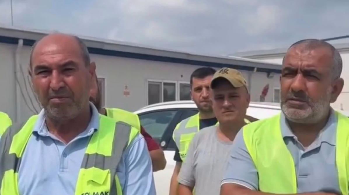Gaziantep Hızlı Tren Hattında Kriz İşçiler Eylem Başlattı (2)