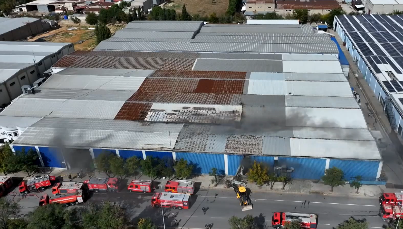 Gaziantep OSB’de Yangın